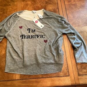 NWT wild fox pullover